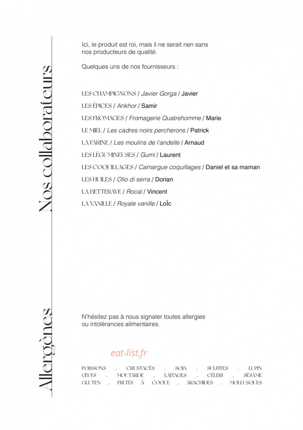 Quelque Part — carte page 9
