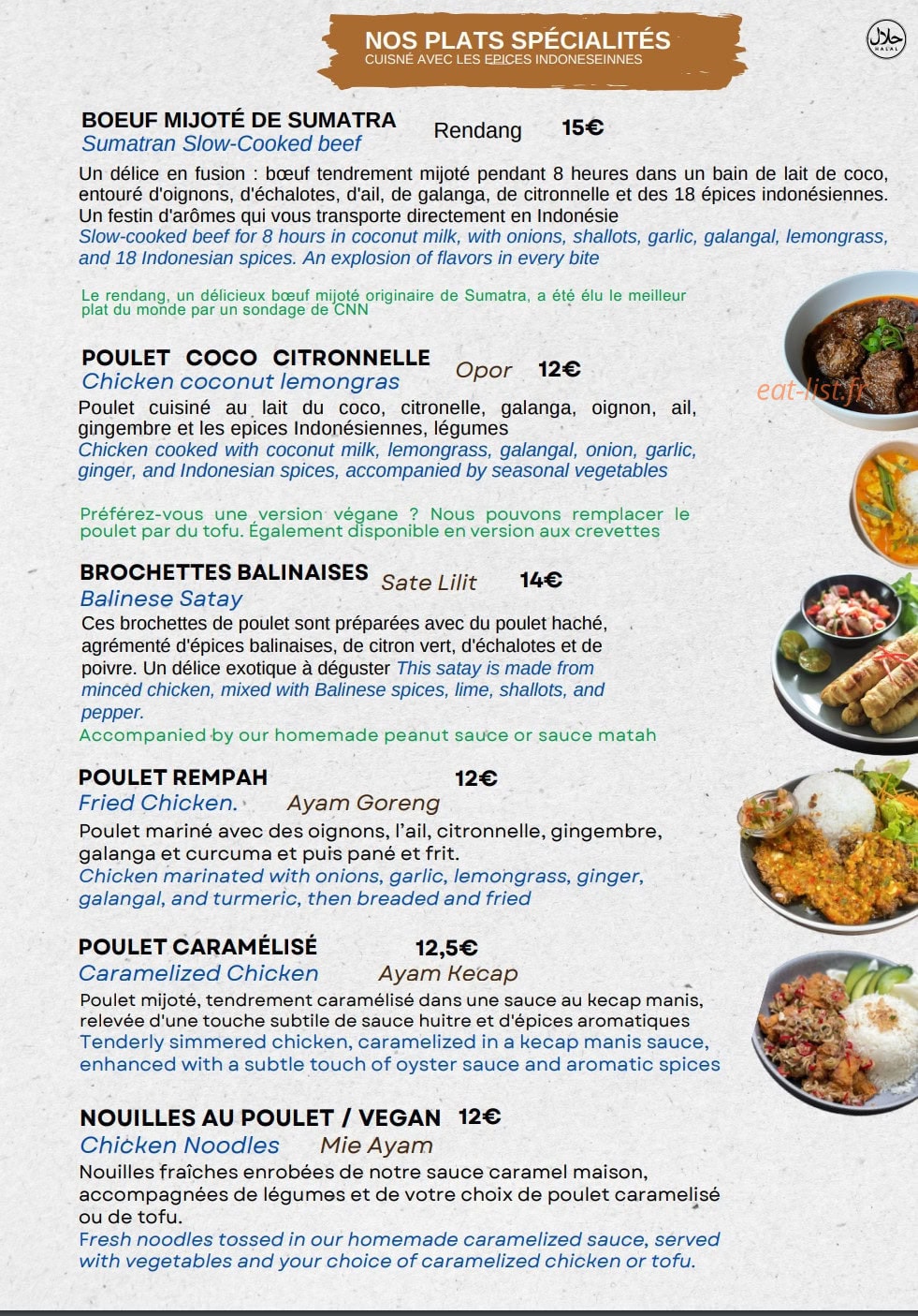 Rempah — carte page 3