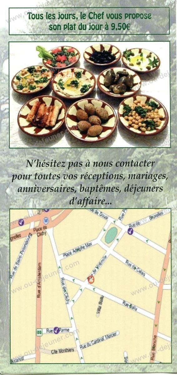 Restaurant Lama — carte page 6