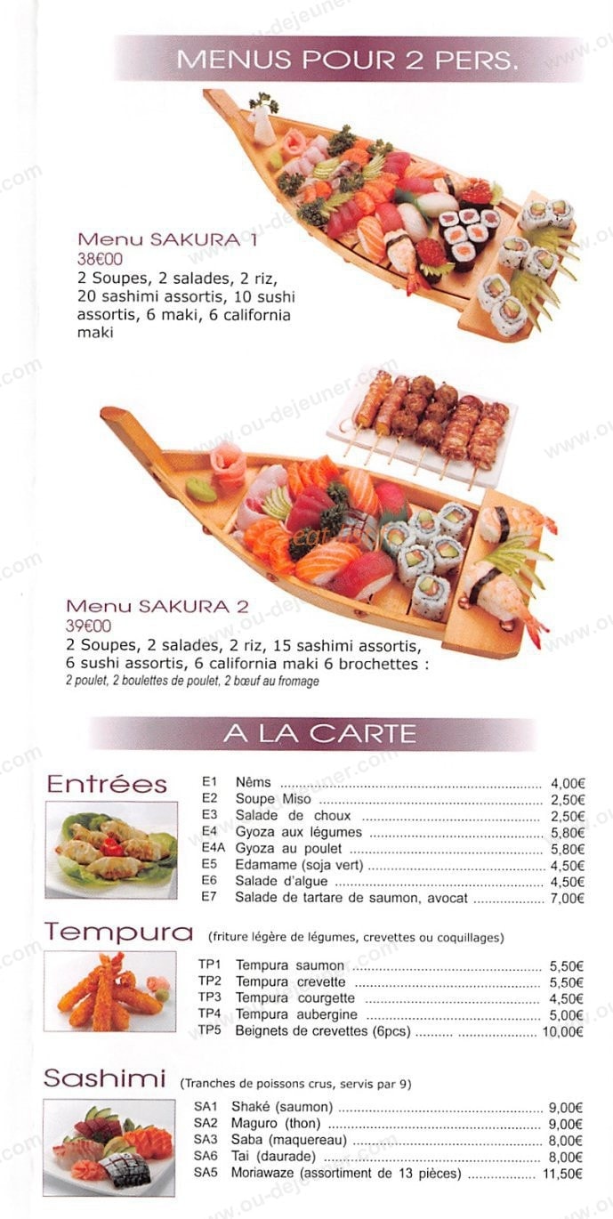 Sakura — carte page 8