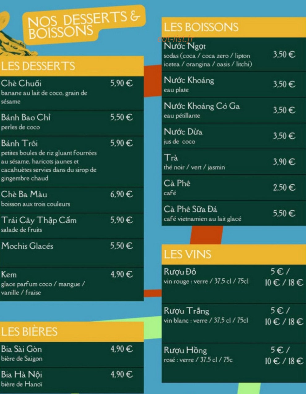 Sao Mai — carte page 2