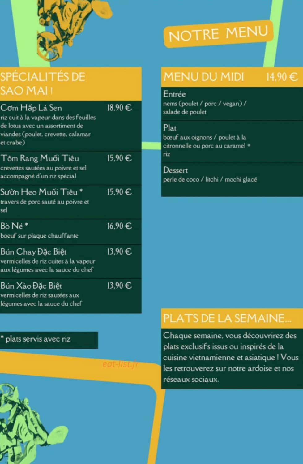 Sao Mai — carte page 3