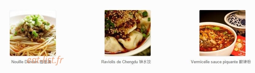 Saveurs de chengdu — carte page 5