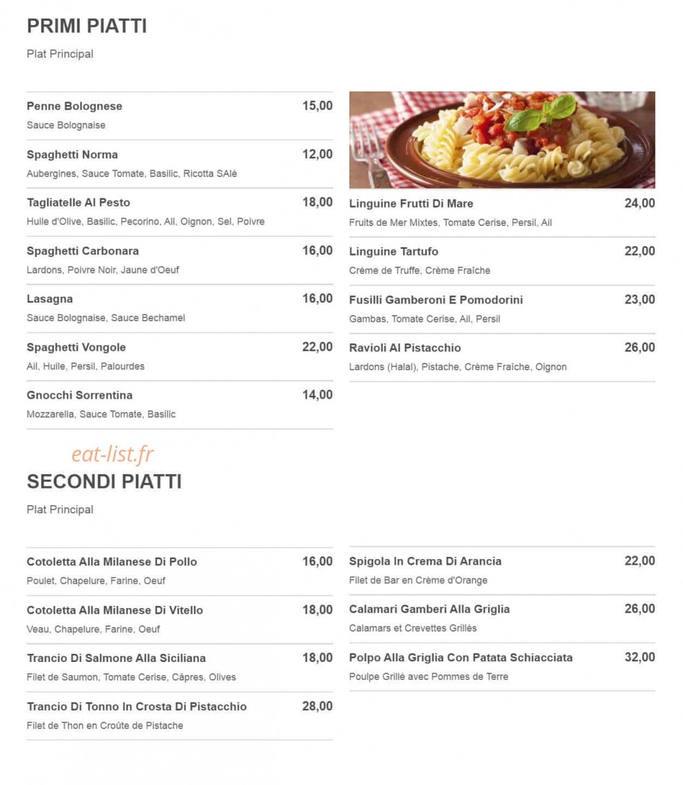 Seb Café — carte page 3