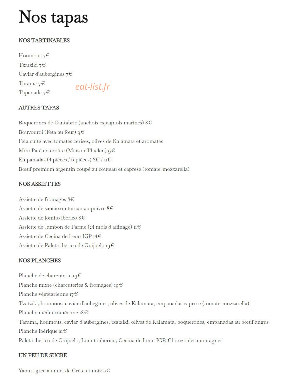 Séméli — carte page 1