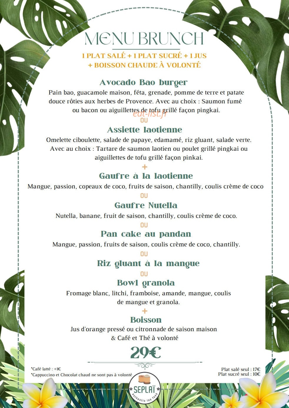 Sep Lai — carte page 3