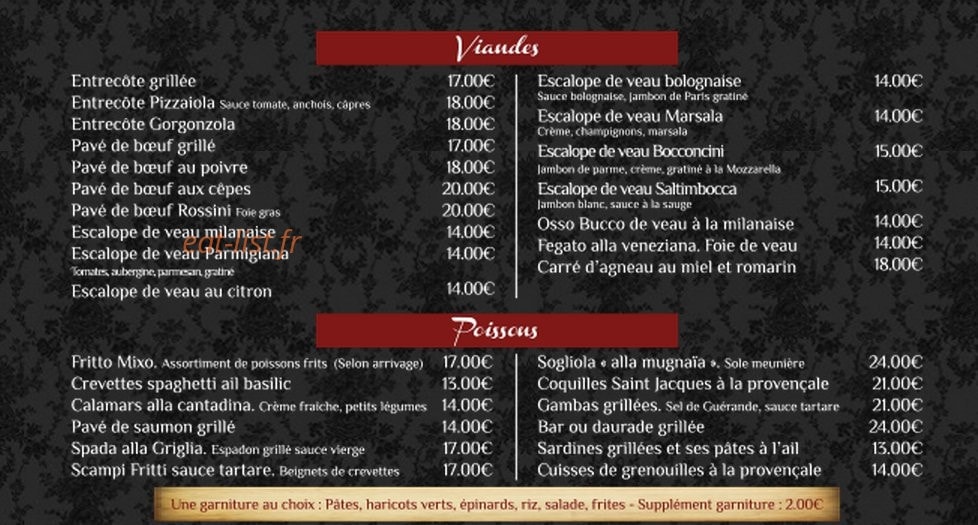 Serenissima — carte page 3