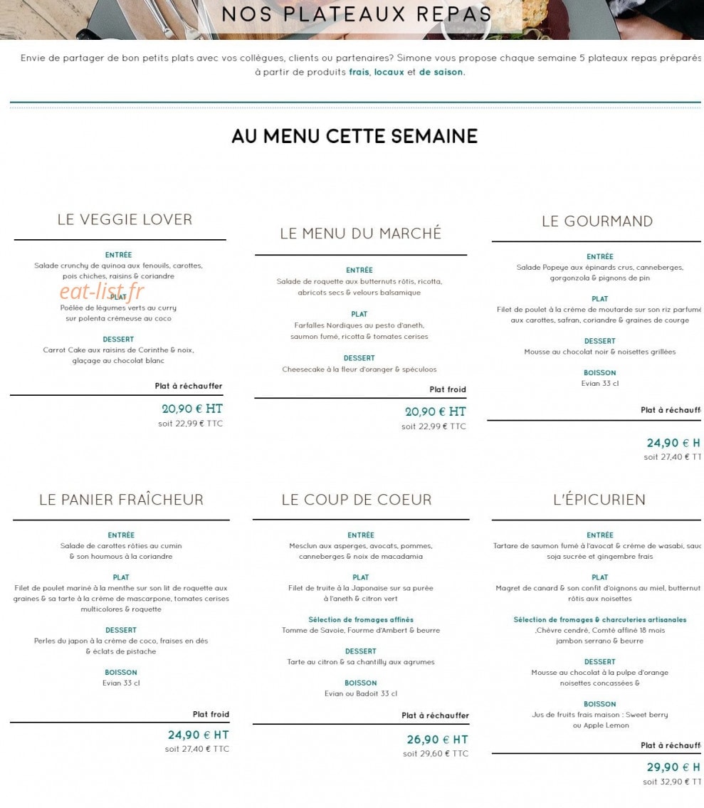 Simone Lemon — carte page 3