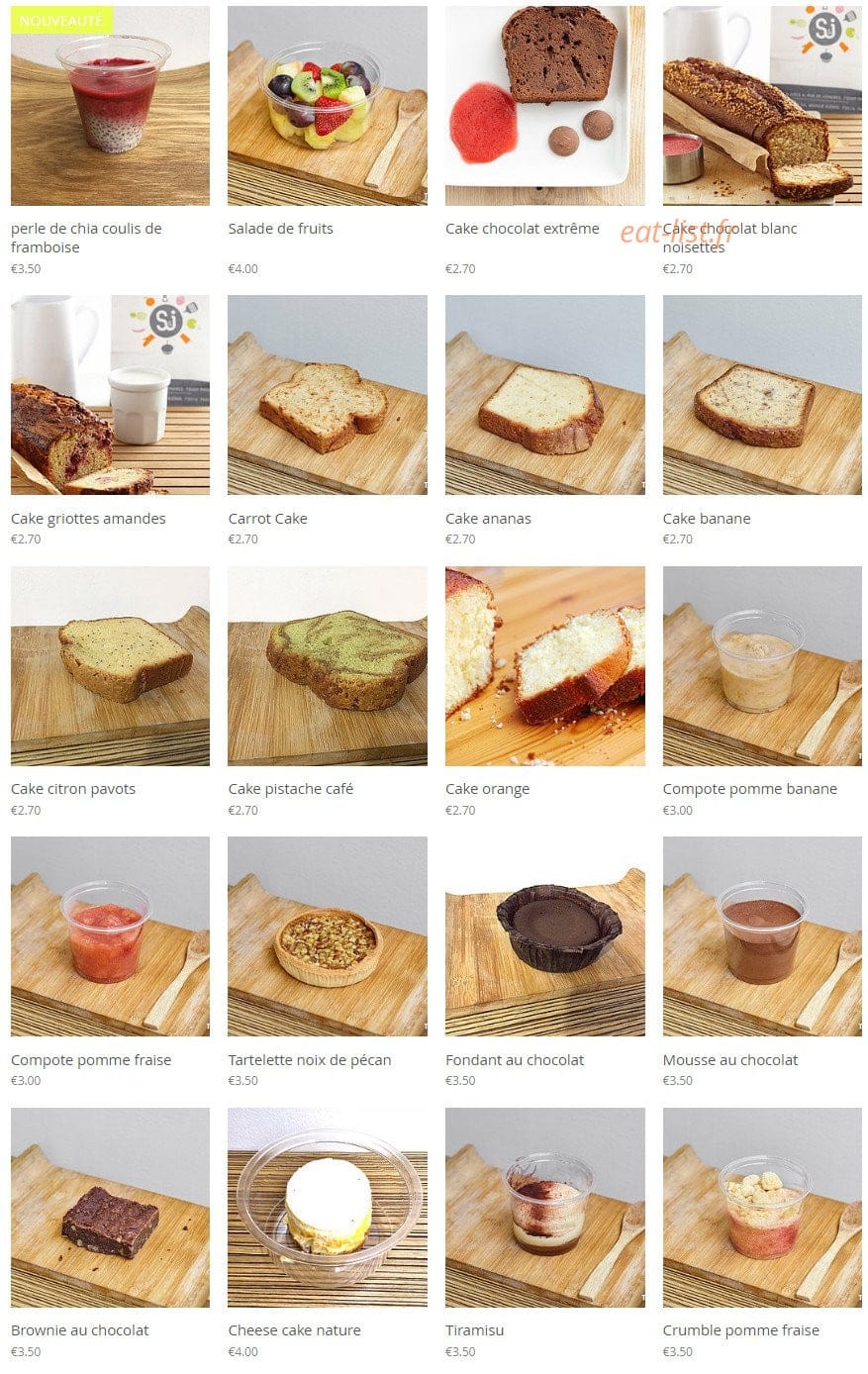Soup & Juice — carte page 6