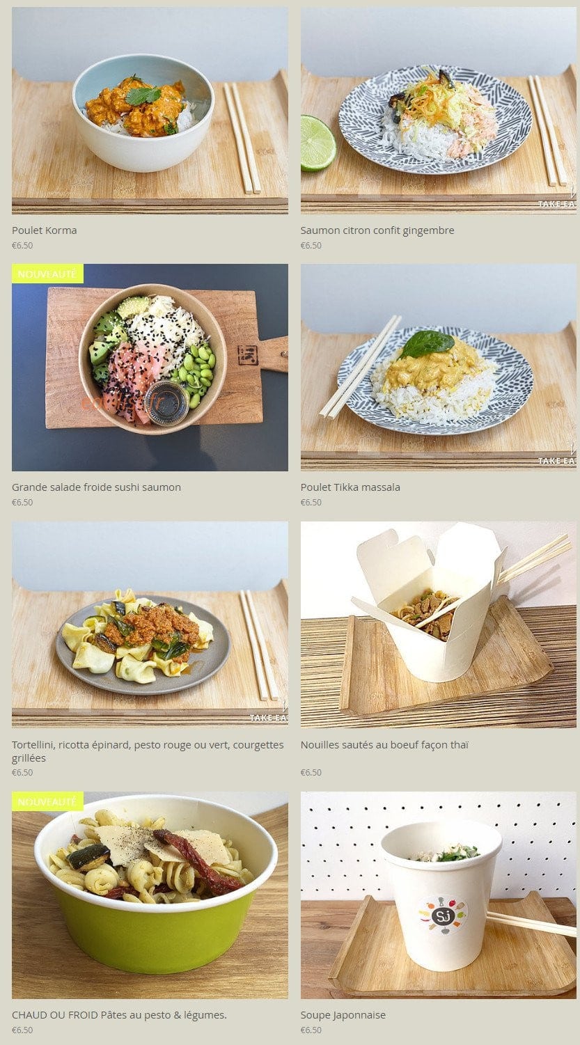 Soup & Juice — carte page 5