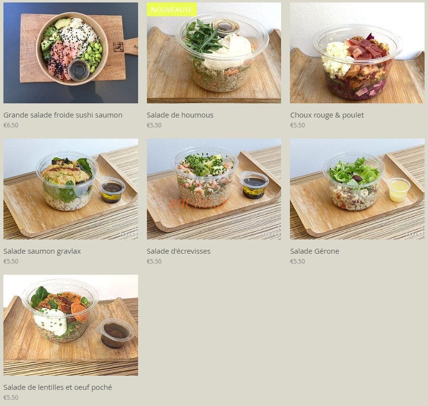 Soup & Juice — carte page 2