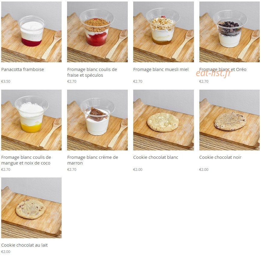 Soup & Juice — carte page 7