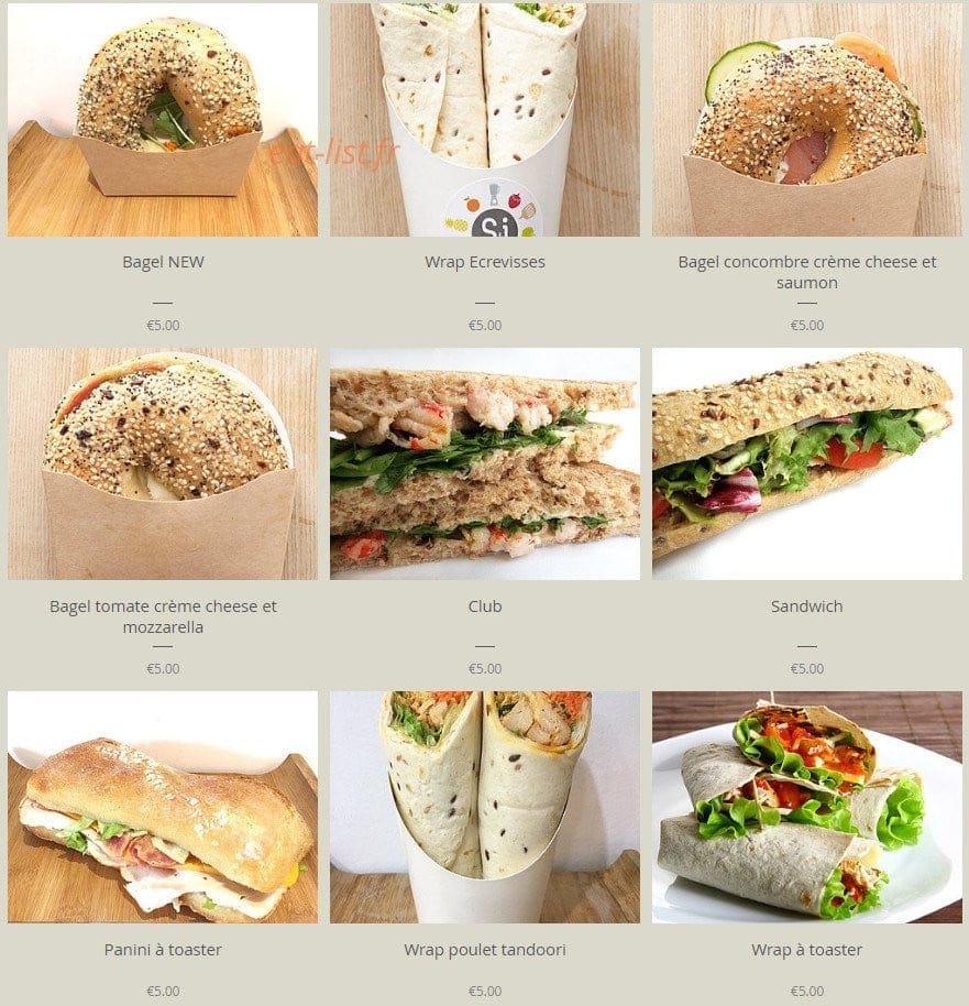 Soup & Juice — carte page 4