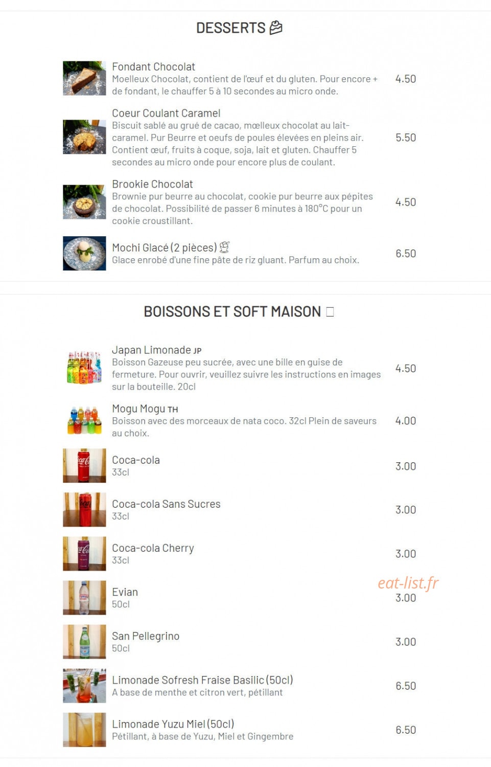 Soyum — carte page 4