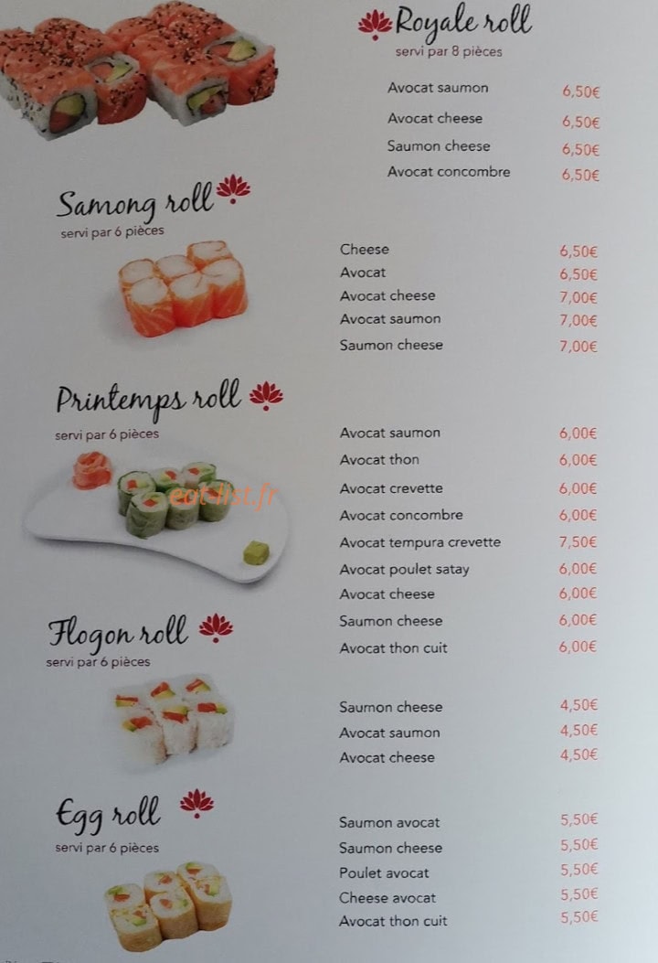 Sushi Zhang — carte page 6