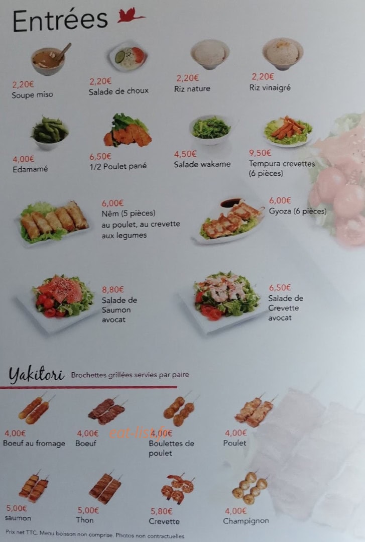 Sushi Zhang — carte page 1
