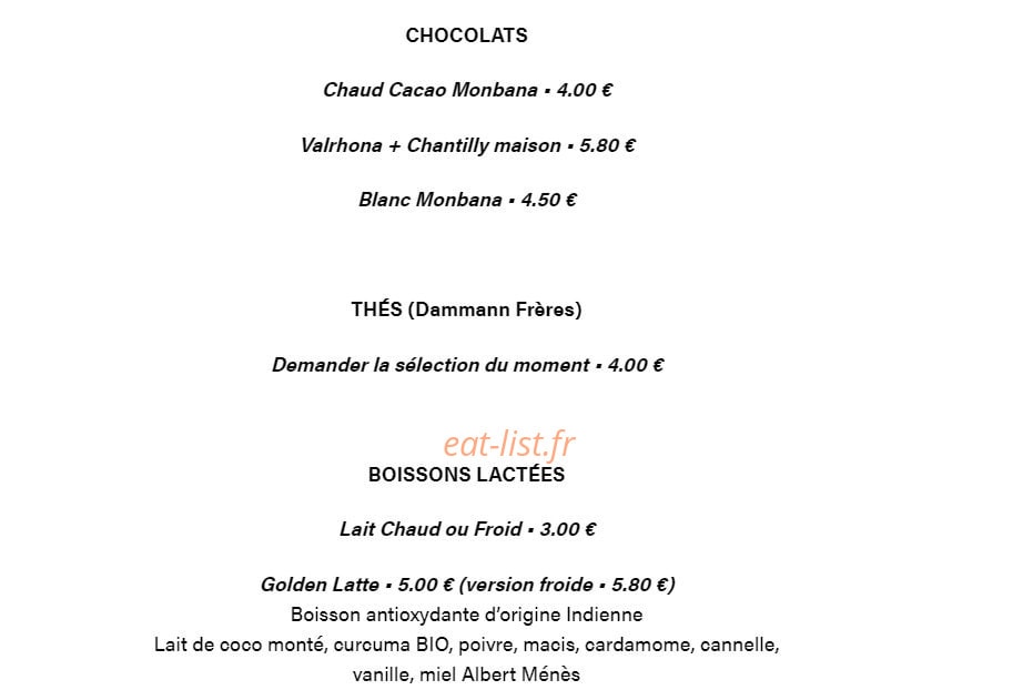 The French Donuts — carte page 6