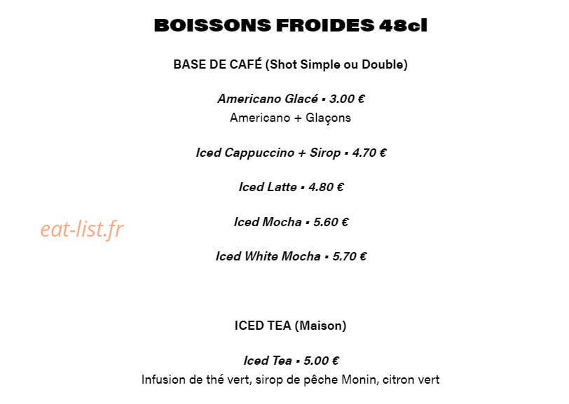 The French Donuts — carte page 8