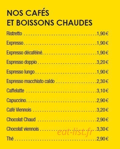 Yello's Urban Wellness food — carte page 8