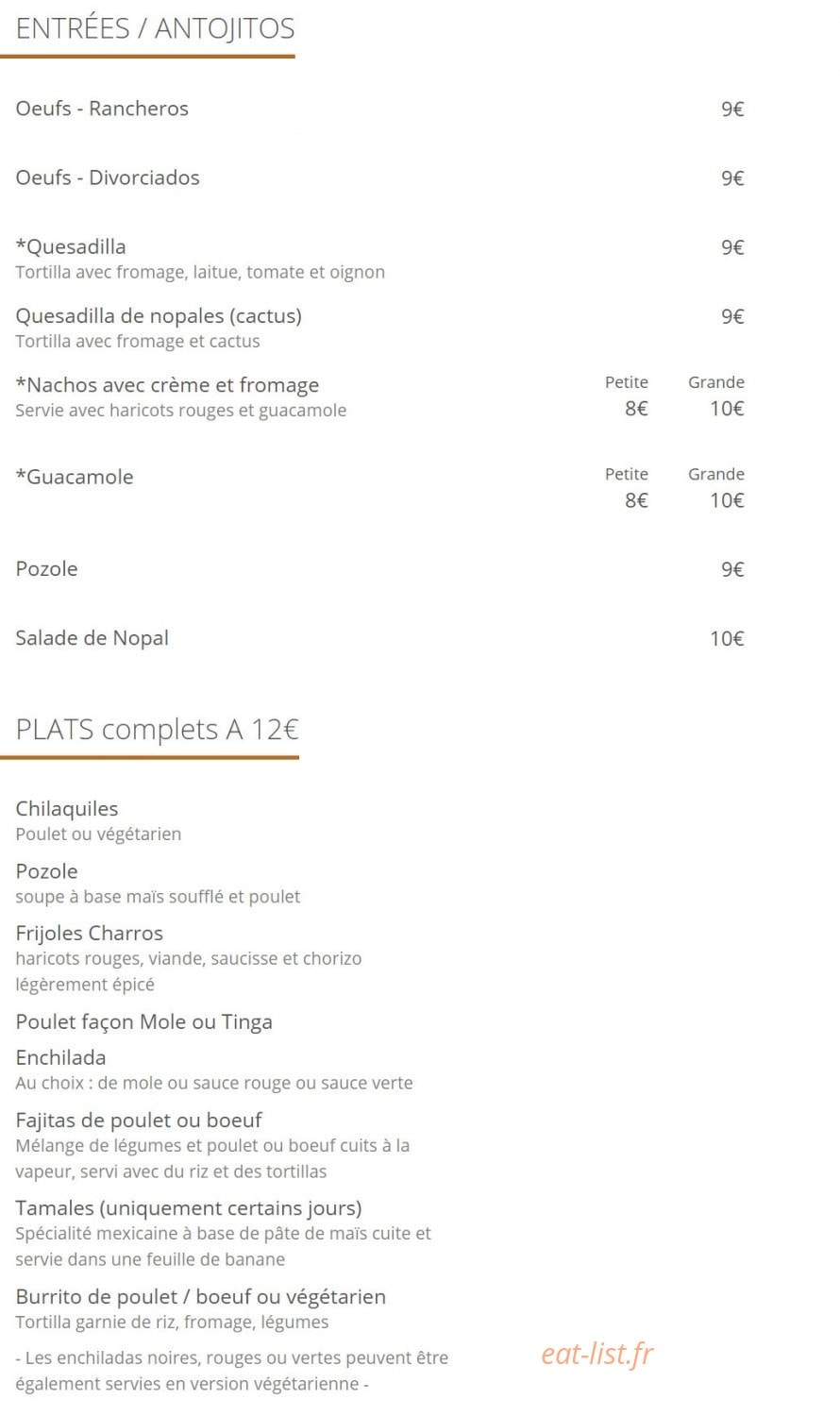 Zicatela Folies — carte page 1