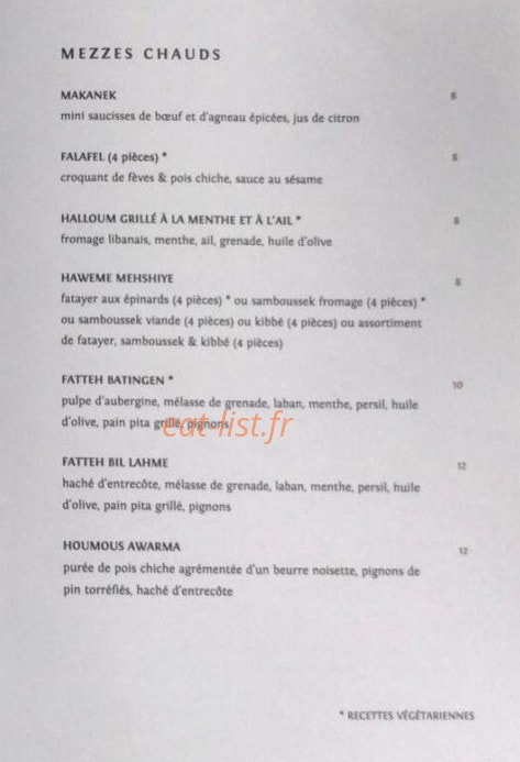 Afendi — carte page 2