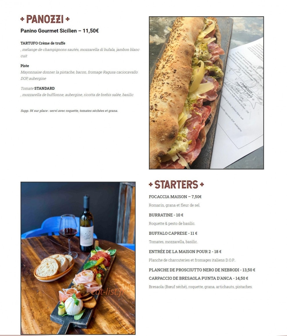 Amore Mio — carte page 1
