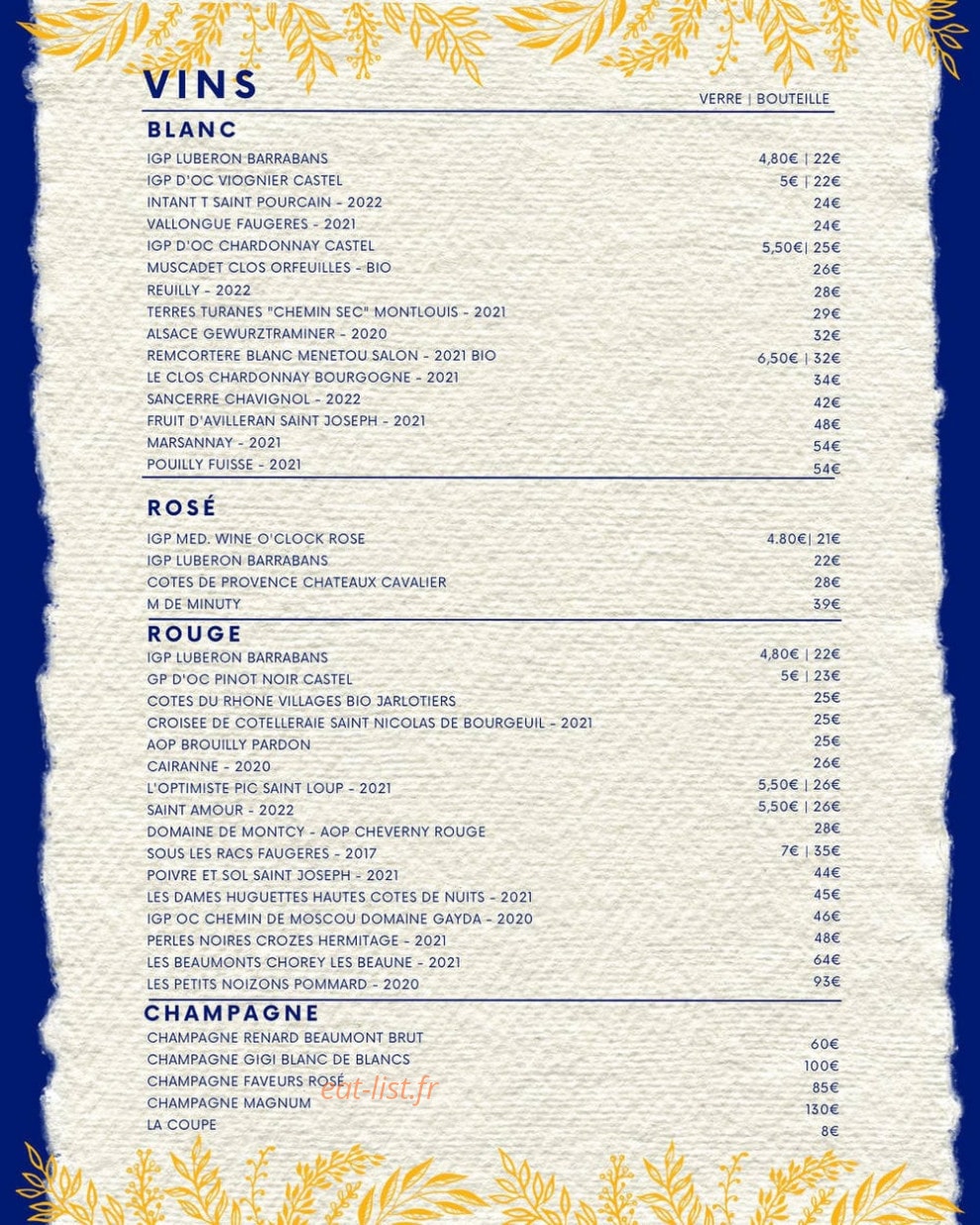 Au Xème — carte page 4