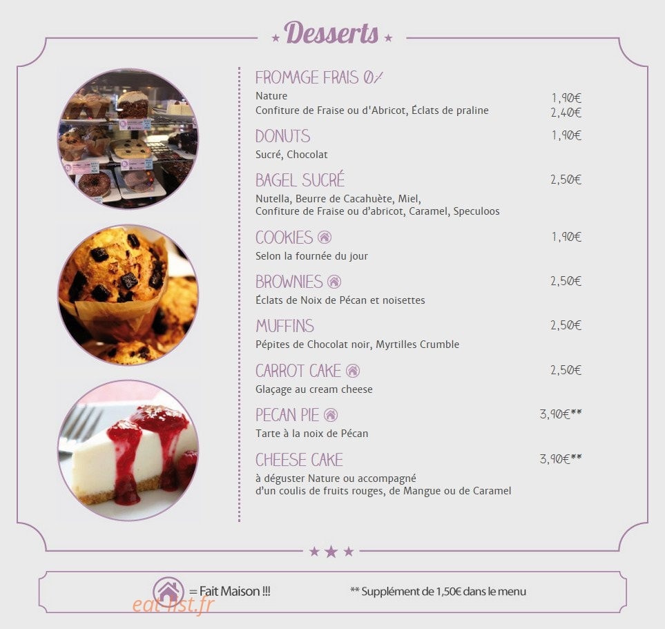 Bagel Bagels — carte page 5
