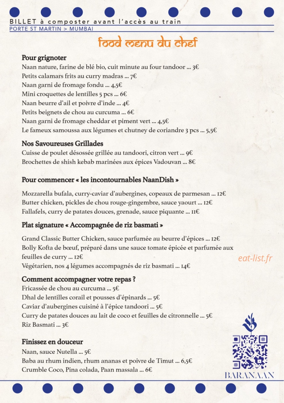 Baranaan — carte page 1