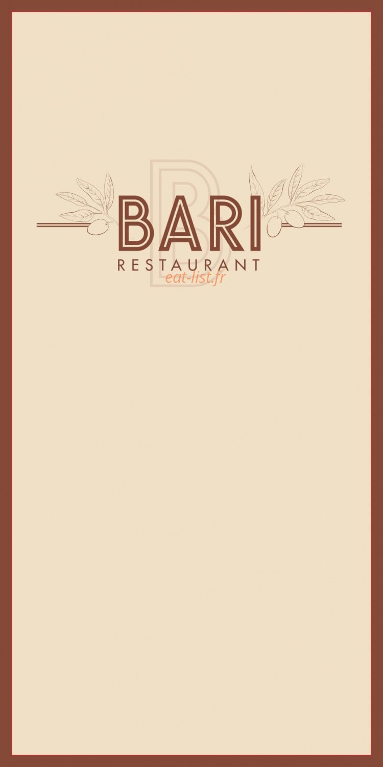 Bari — carte page 1
