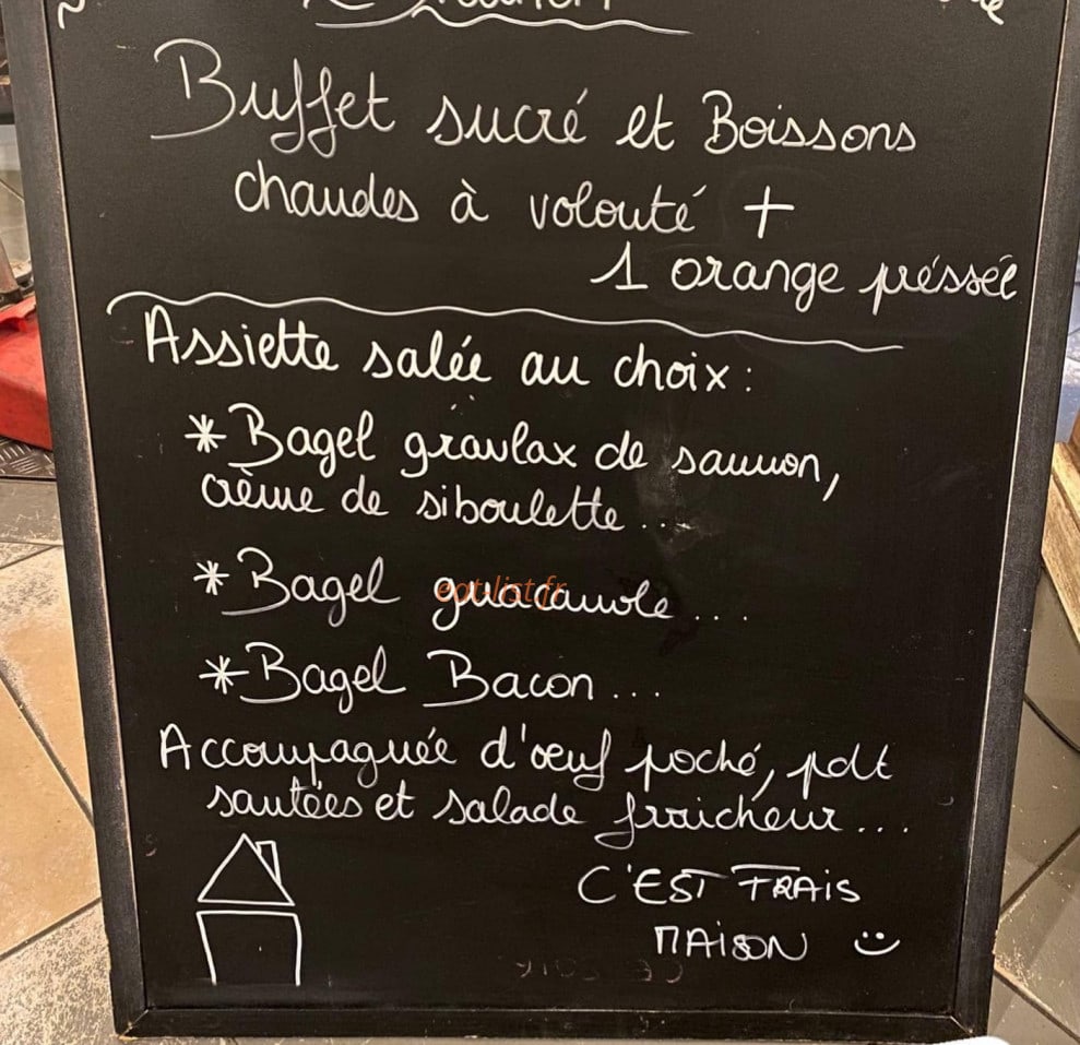 Bistrot Lucien — carte page 1