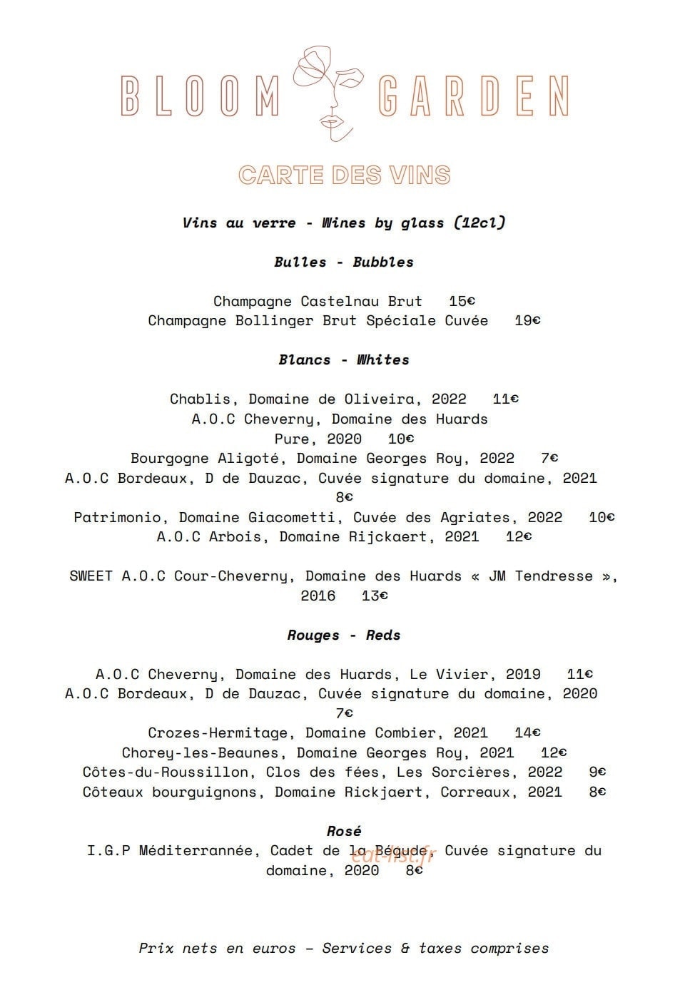 Bloom Garden — carte page 7