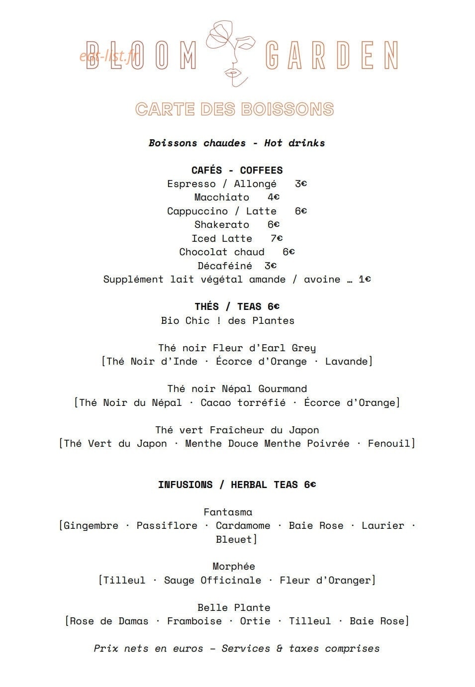 Bloom Garden — carte page 12