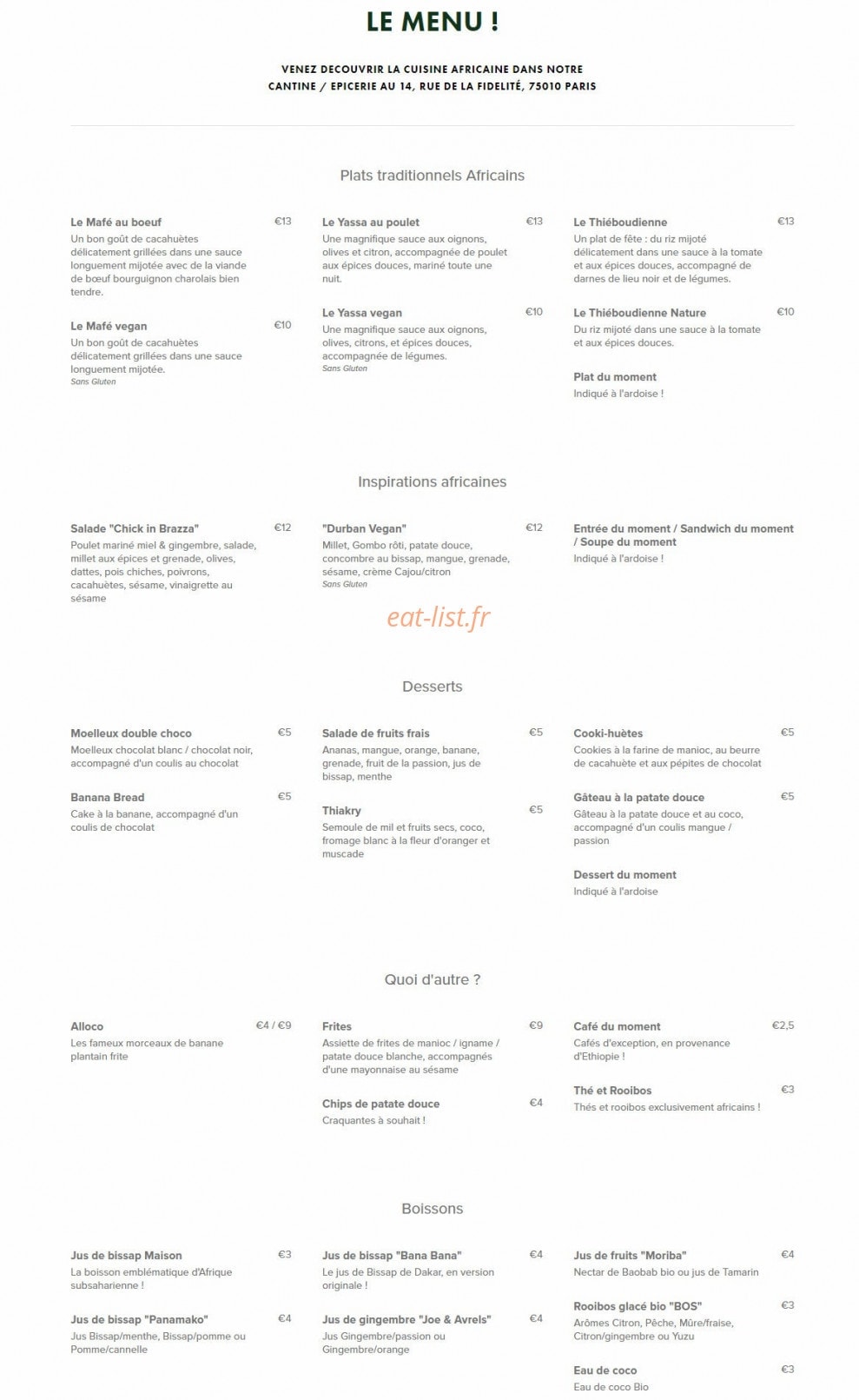 Bmk — carte page 1
