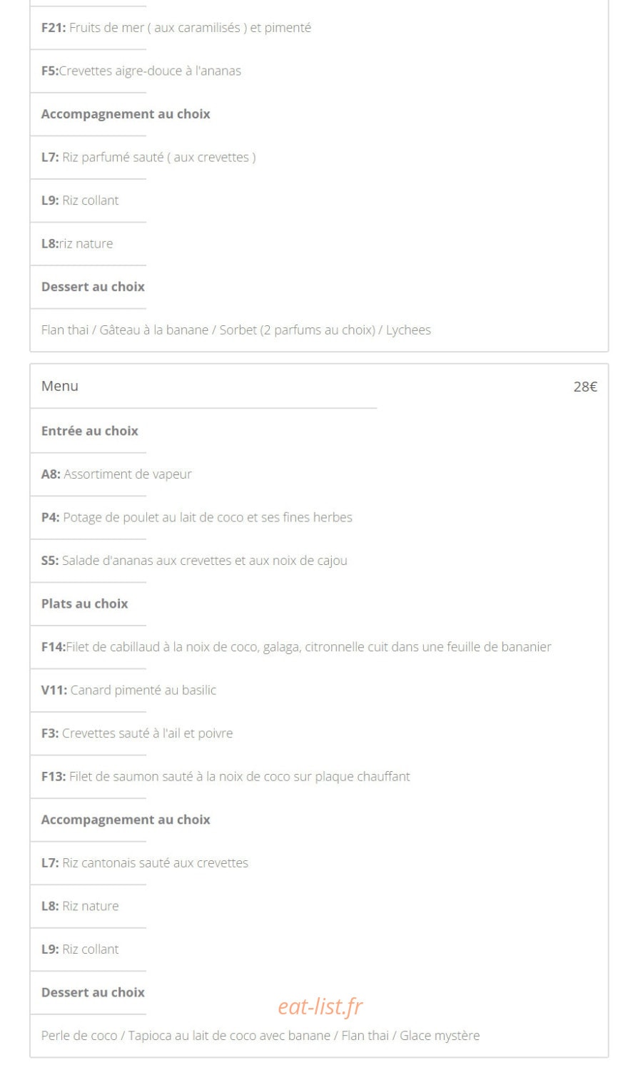 Boua Thaï — carte page 7