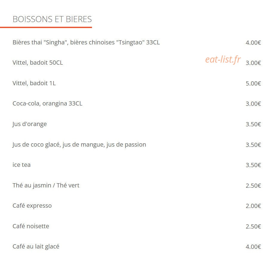 Boua Thaï — carte page 8