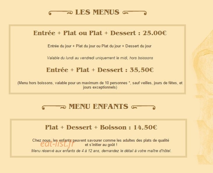 Brasserie Floderer — carte page 7