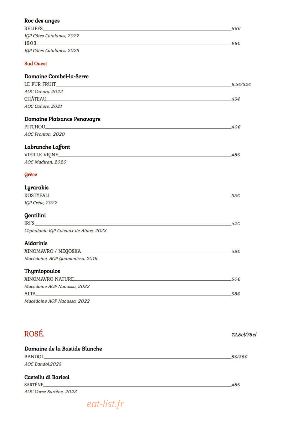 Cagnard — carte page 7