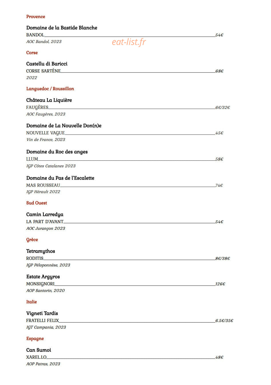 Cagnard — carte page 4