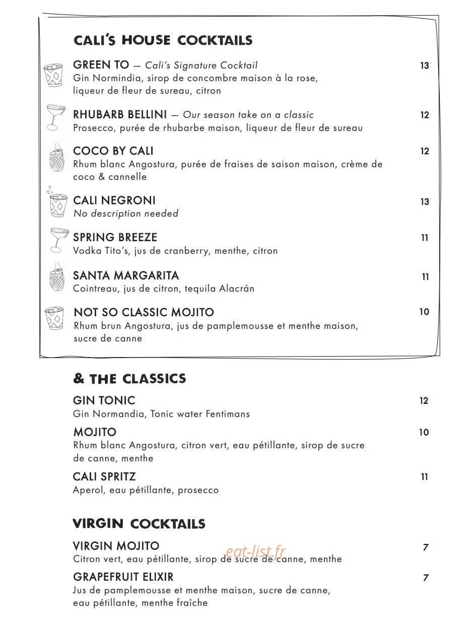 Cali Uptown — carte page 11