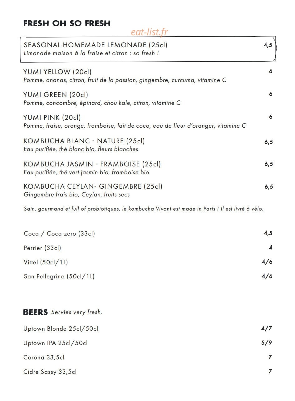Cali Uptown — carte page 7