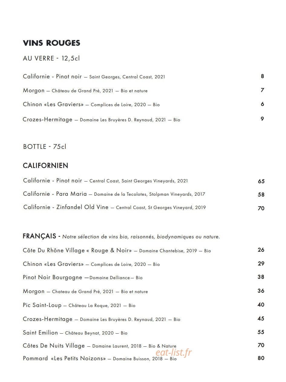 Cali Uptown — carte page 12