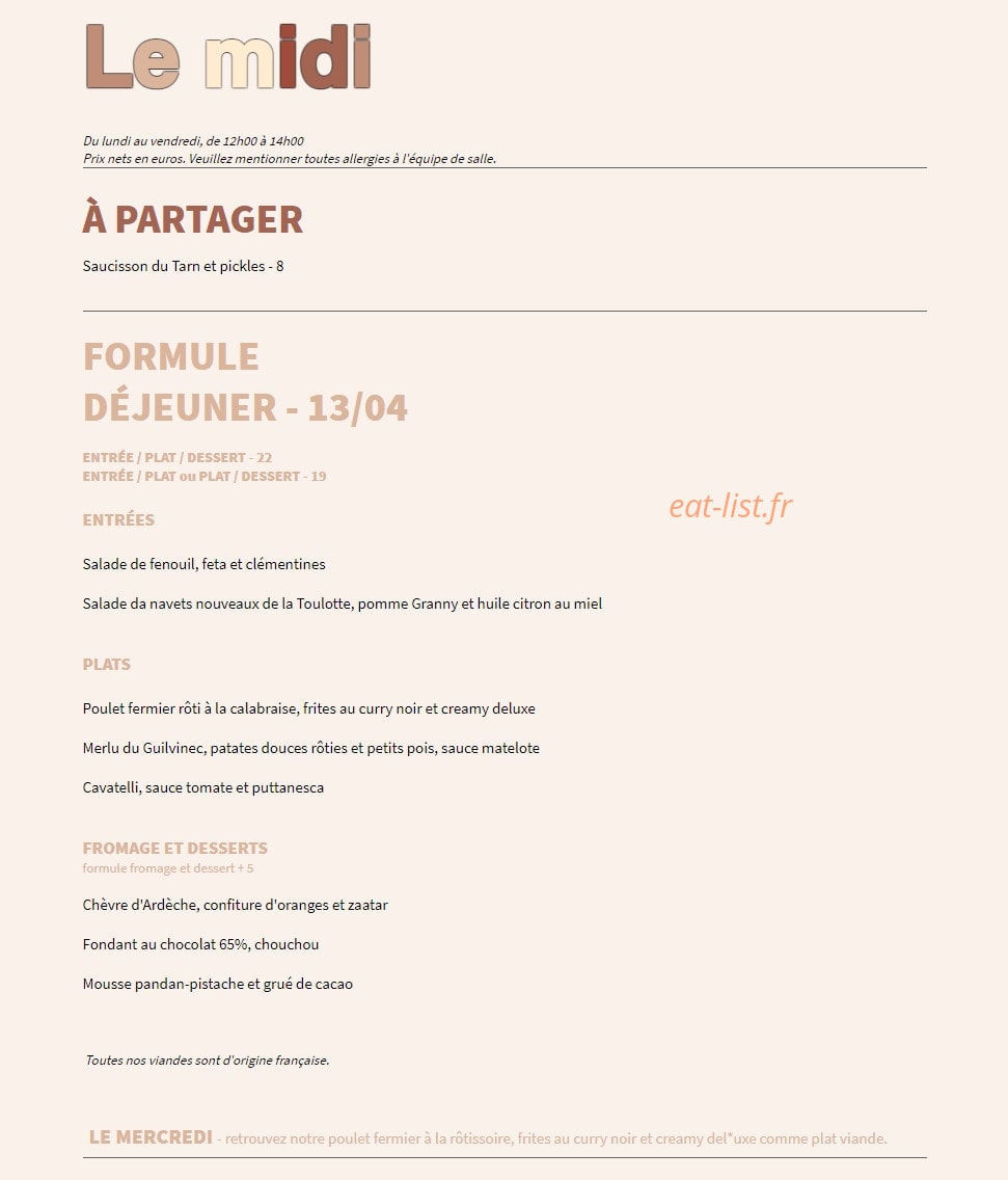 Candide — carte page 1