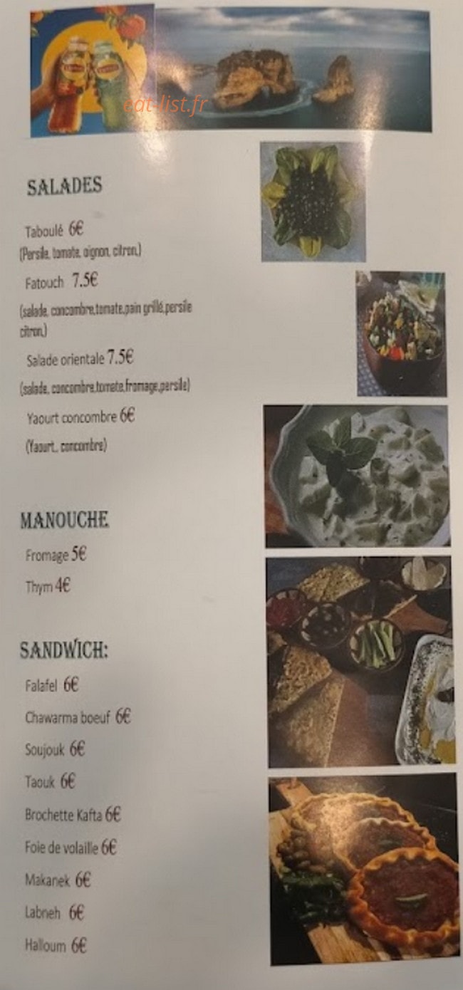Chez Anna — carte page 2