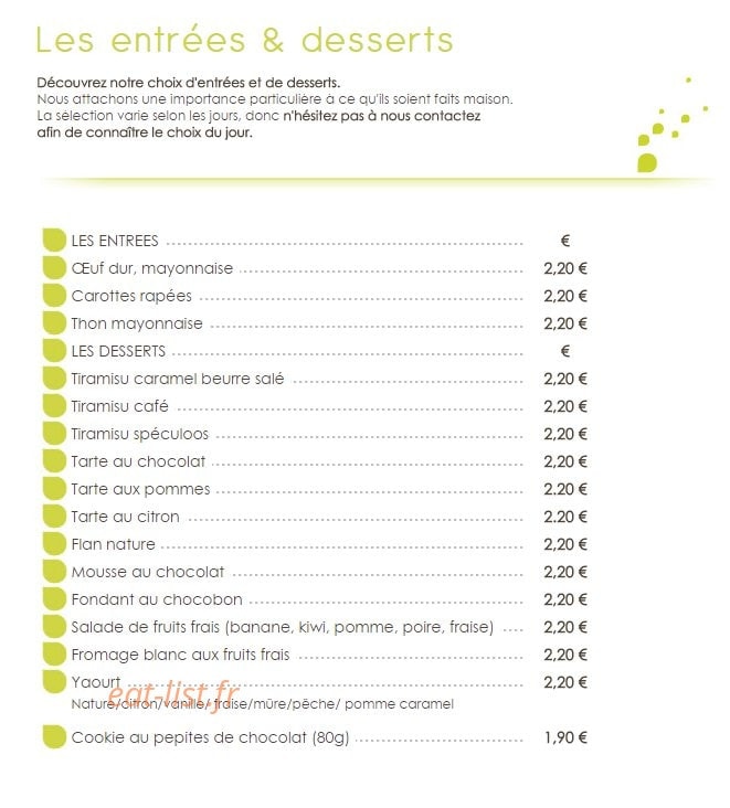 Chez grégoire — carte page 8