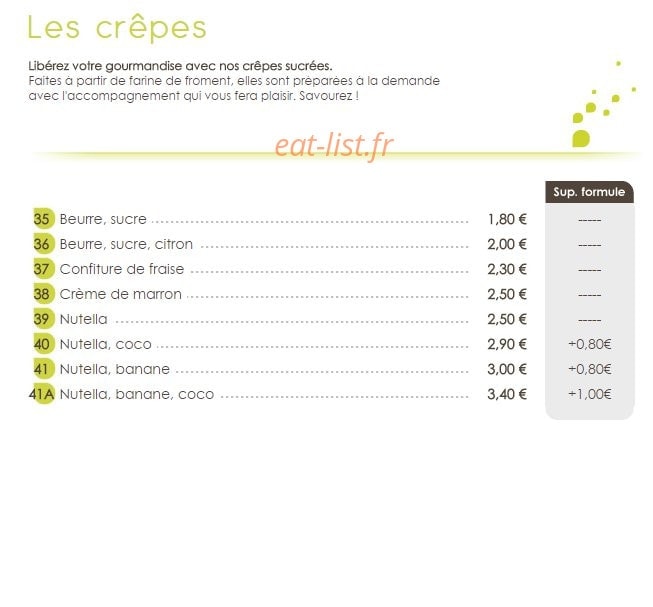 Chez grégoire — carte page 4