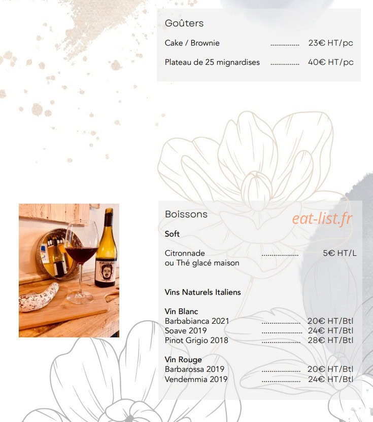 Chez Marie — carte page 4