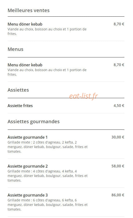 Chouchou — carte page 1