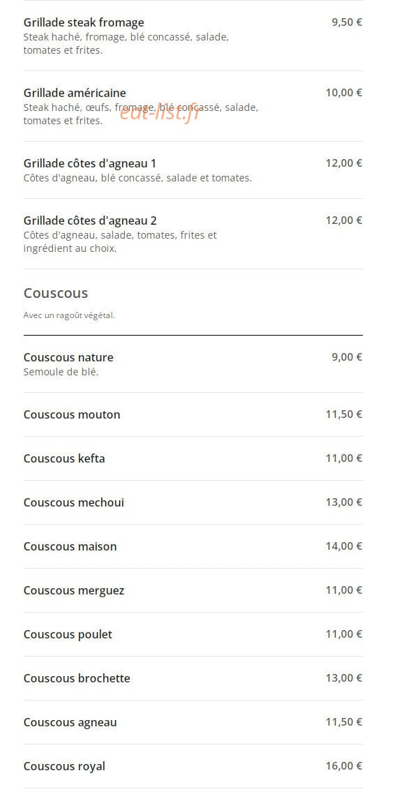 Chouchou — carte page 6