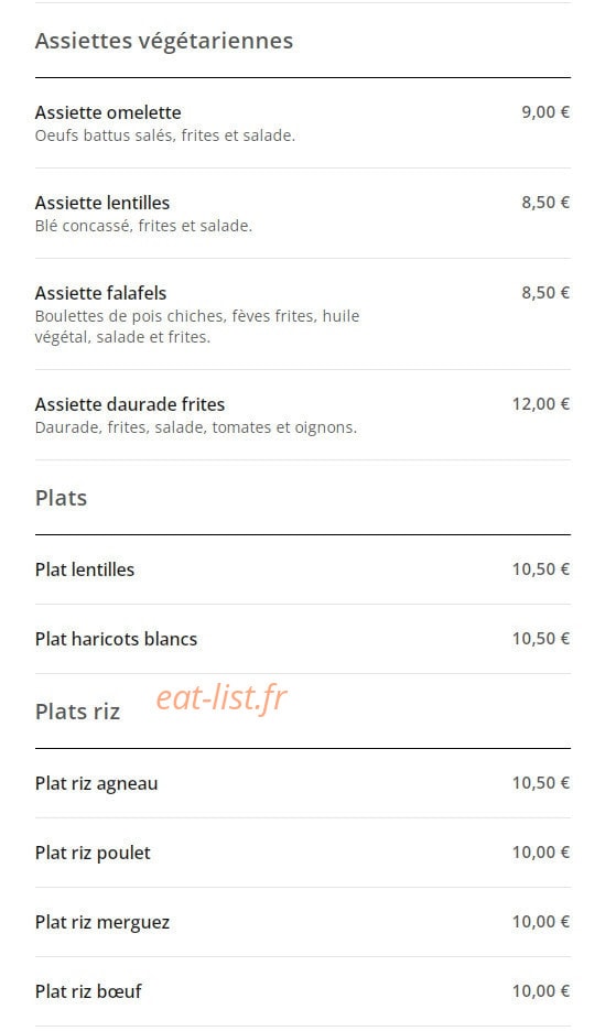 Chouchou — carte page 2